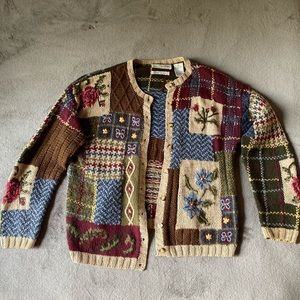 ☕️Knitted Boho Caridgan/ Sweater 🌿✨